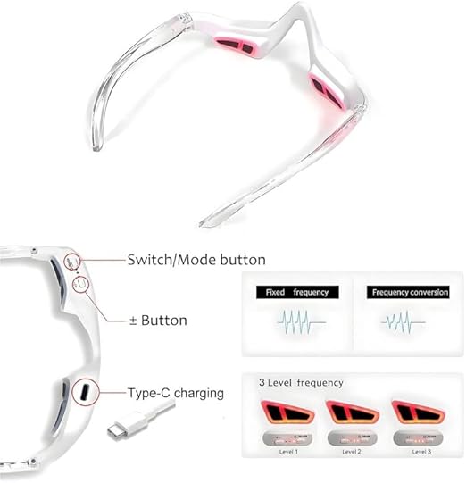 Radiant Gaze - Red Light Therapy eye mask