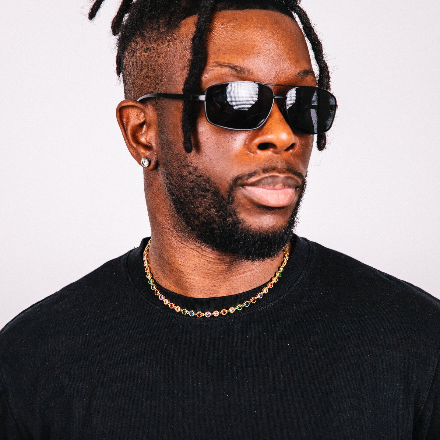 Cristallo Chain Gold Detail 3