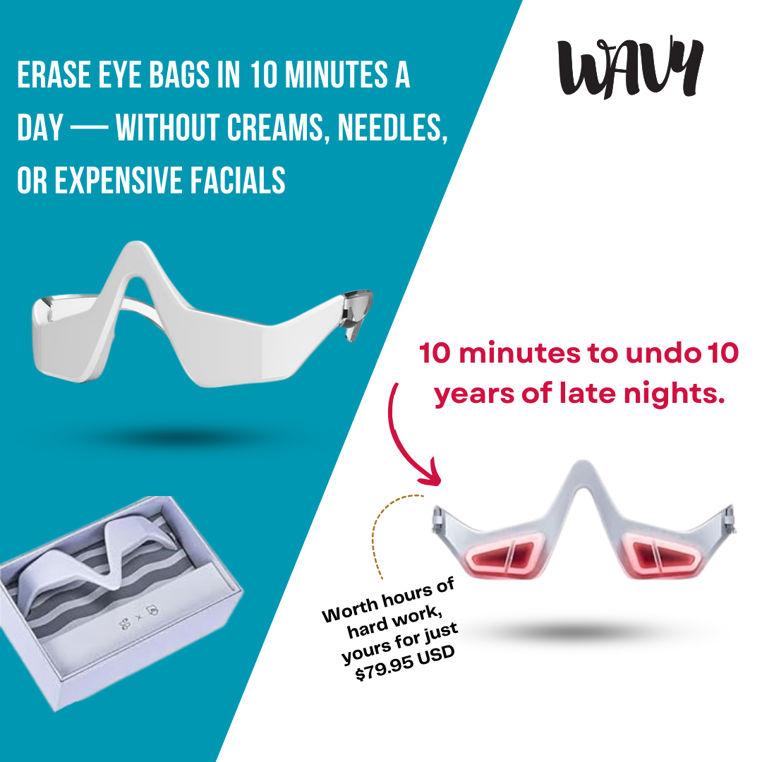Radiant Gaze - Red Light Therapy eye mask