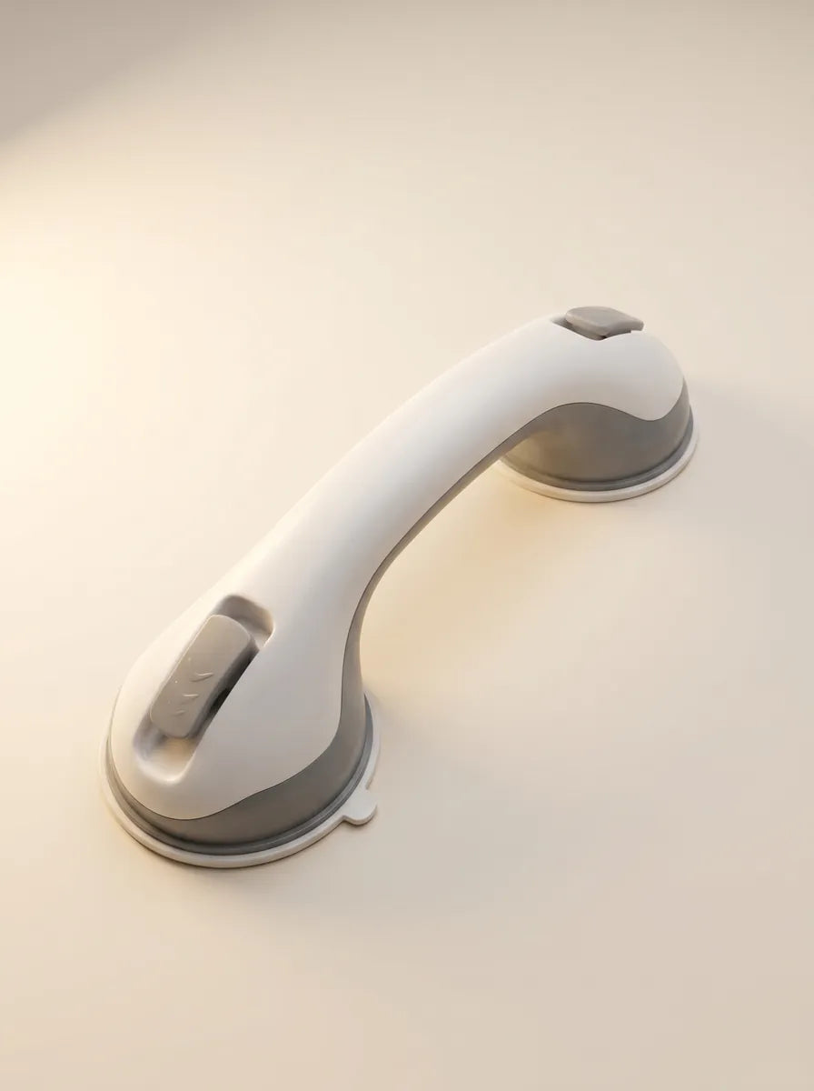 A single no-drill grab bar