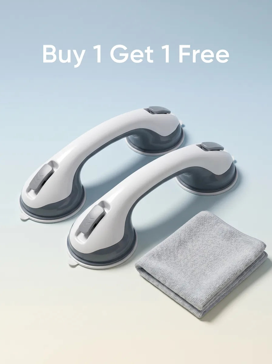 Two no-drill grab bars, buy one get one free