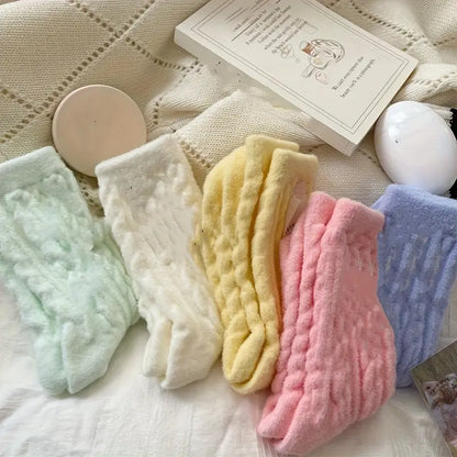 5 Pack of Fluffy Socks