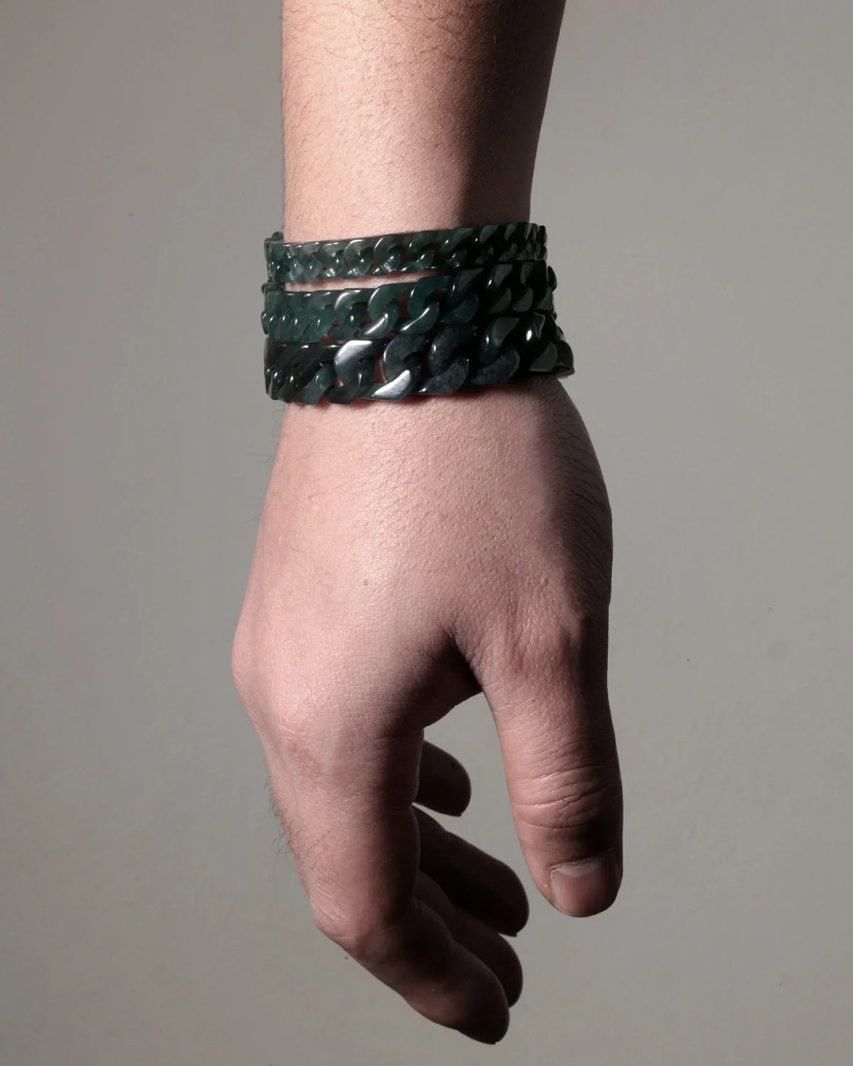 Stacked on the wrist