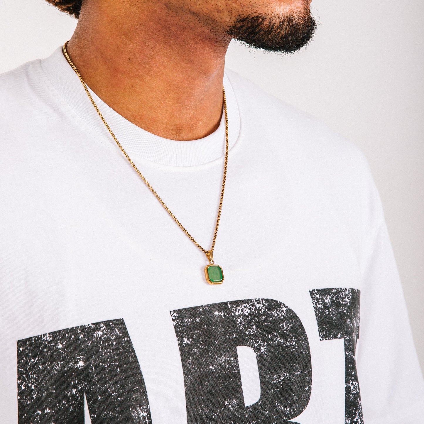 Green Icon Gold Detail