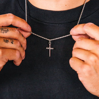 Faith Cross Pendant Detail