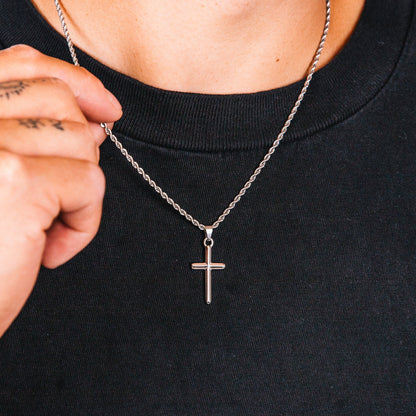 Faith Cross Pendant Detail 3