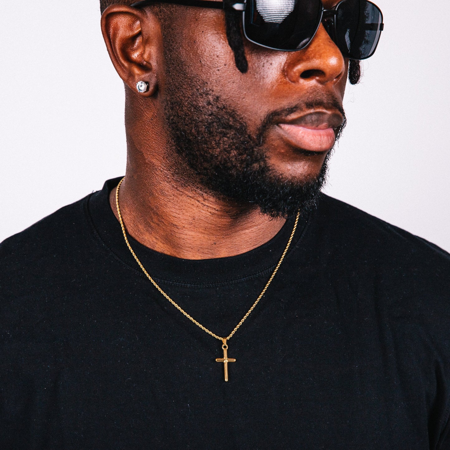 Faith Gold Cross Detail 3