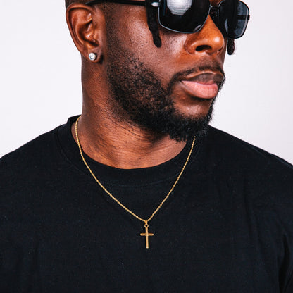 Faith Gold Cross Detail 3