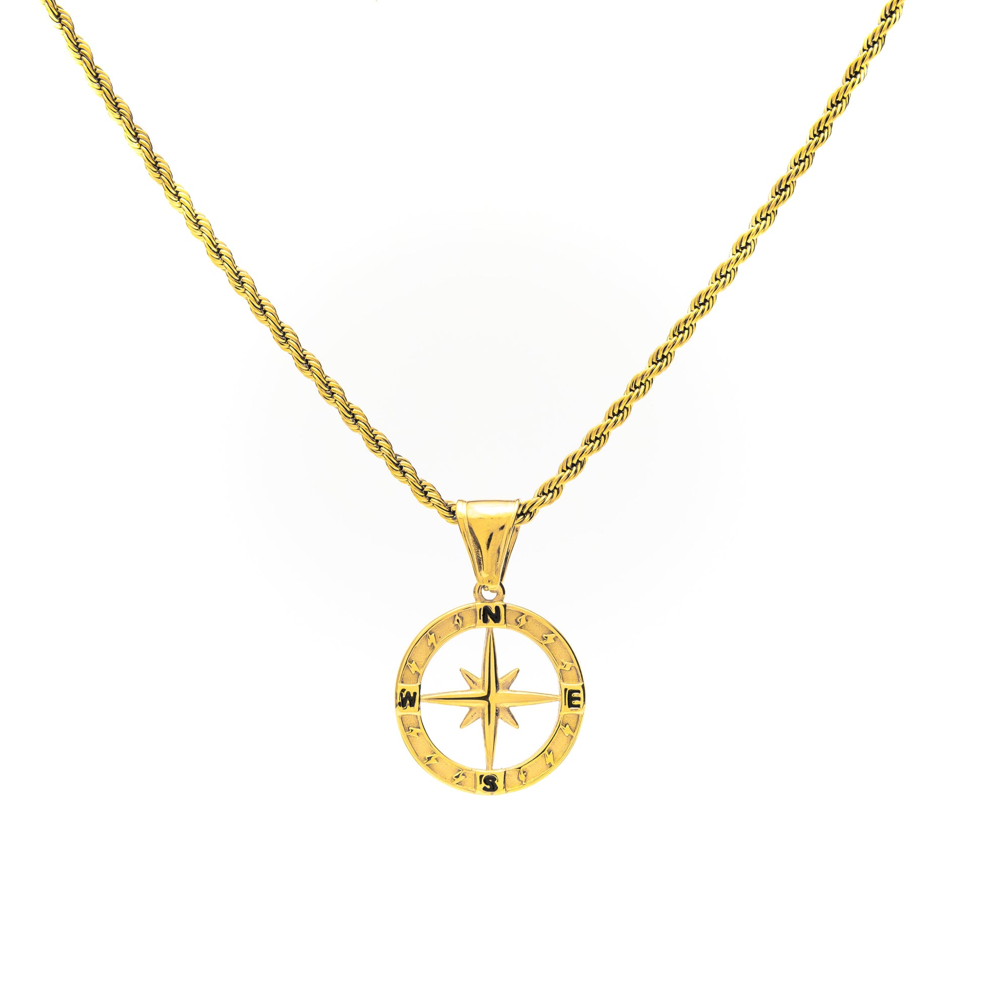 Navius Gold Pendant Necklace
