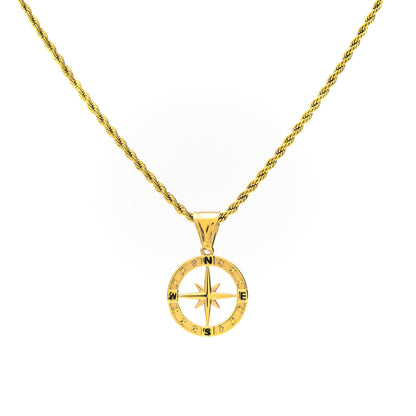 Navius Gold Pendant Necklace