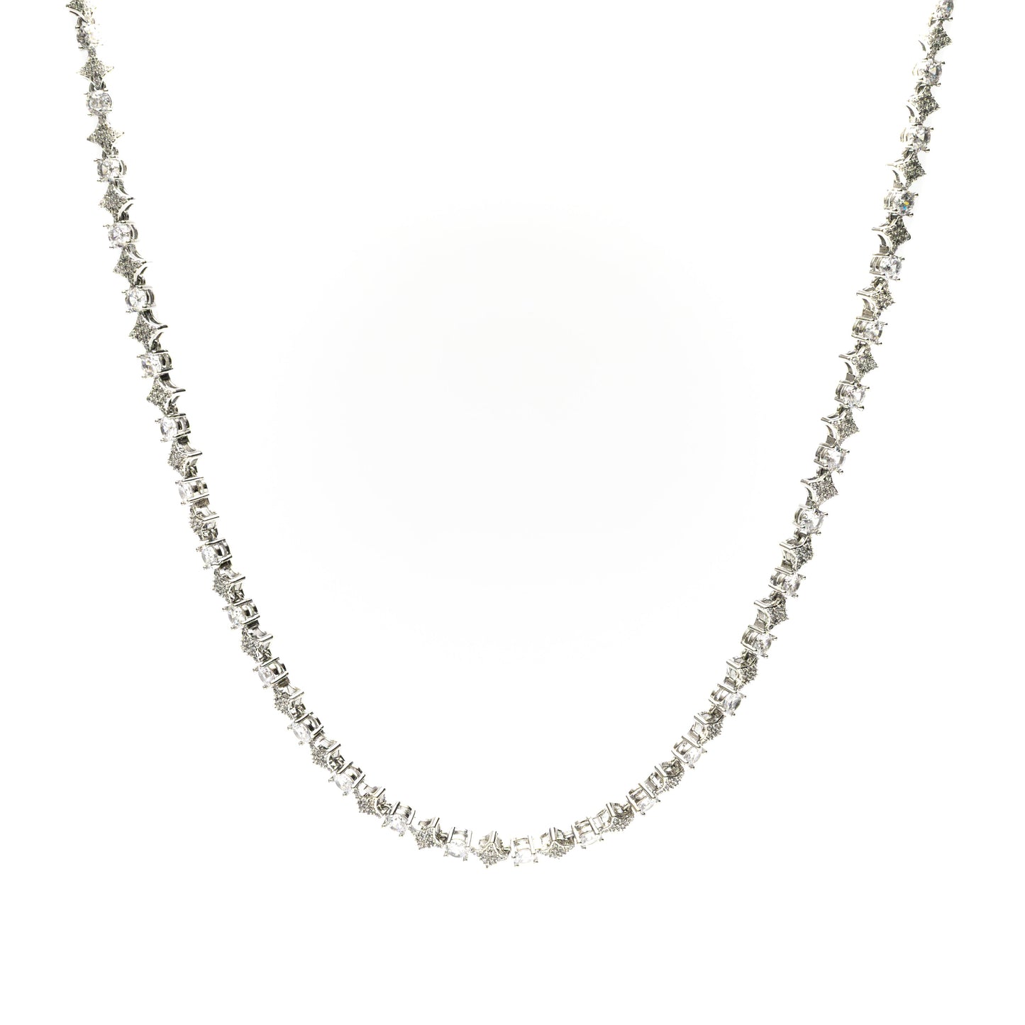 Reign Chain Silver Necklace
