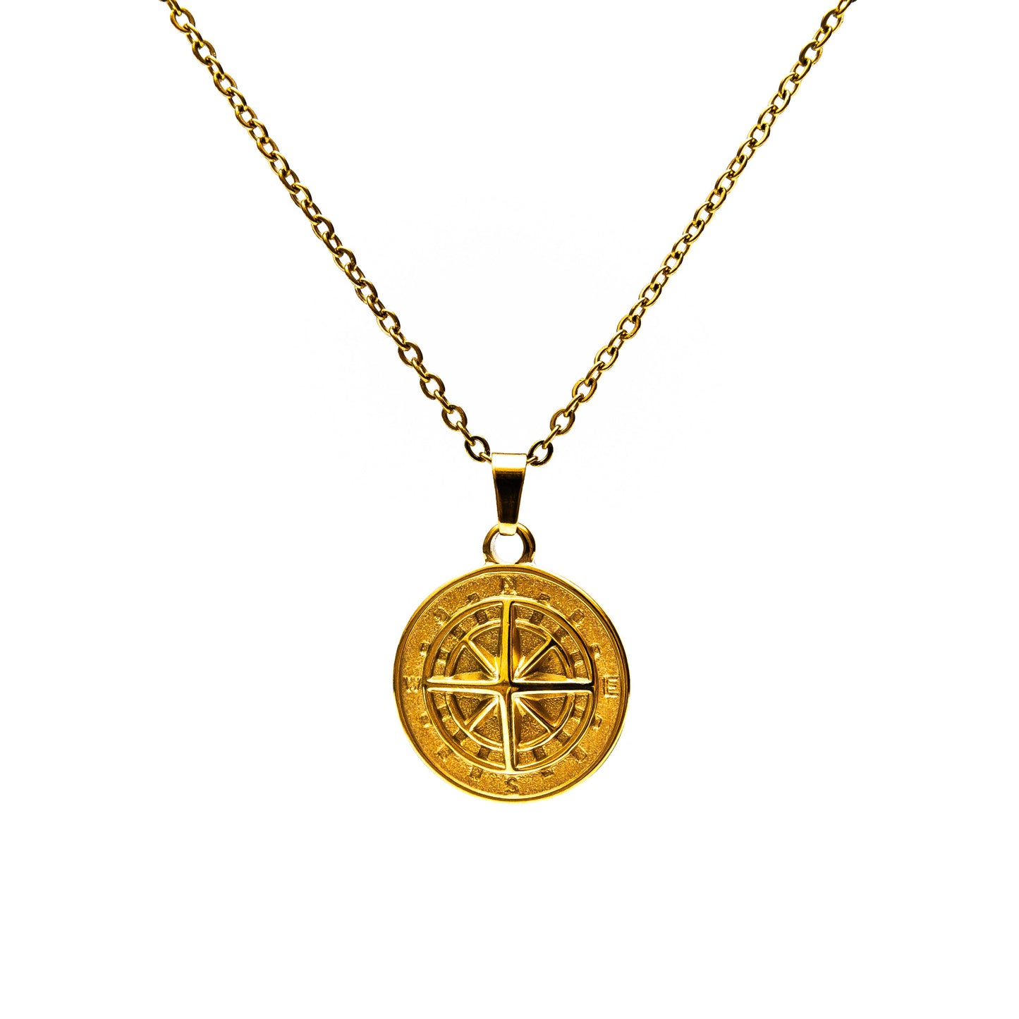 Wayfinder Gold Pendant Necklace
