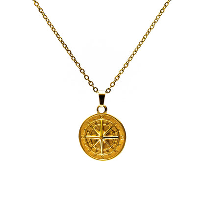 Wayfinder Gold Pendant Necklace