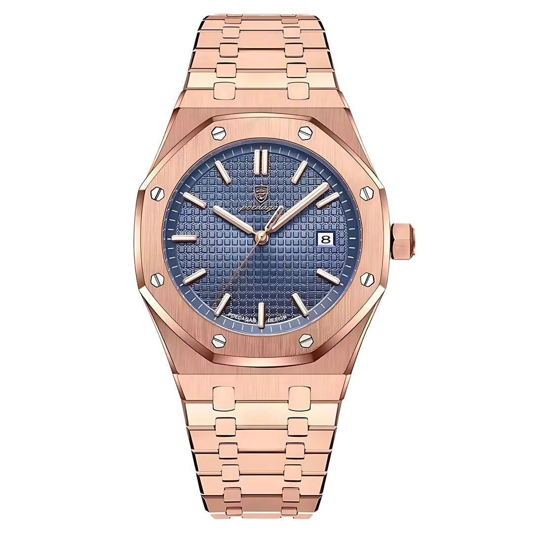 King's Oak - 41mm Ocean Rose Gold