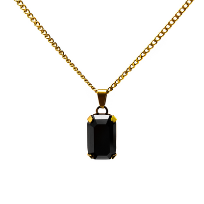 Gravitas Gold Pendant Necklace