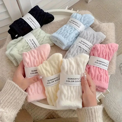 5 Pack of Fluffy Socks