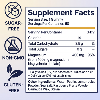 WAVY Magnesium Bisglycinate Gummies