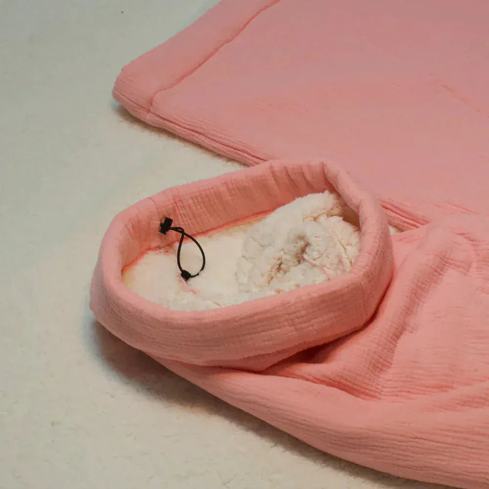 Premium Sherpa Lined Blanket Pants - Pink