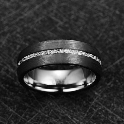 Meteorite Line Ring