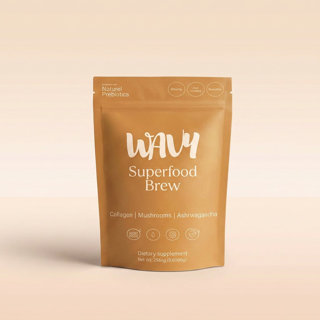 WAVY Superfood Brew single pouch